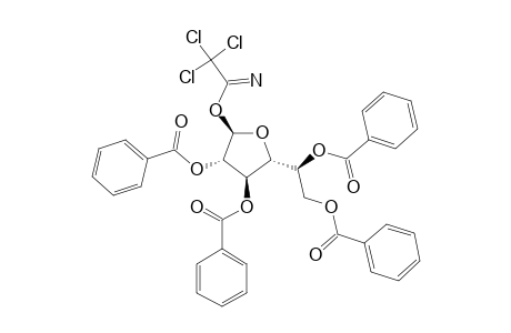 2,3,5,6-TETRA-O-BENZOYL-BETA-D-GALACTOFURANOSYL-TRICHLOROACETAMIDATE