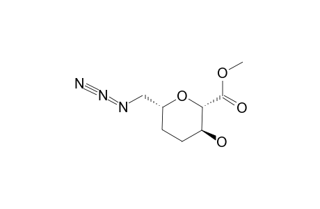 2,6-ANHYDRO-7-AZIDO-3-HYDROXY-4,5,7-TRIDEOXY-L-RIBO-HEPTONIC-ACID-METHYLESTER