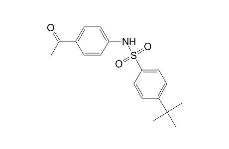 Ethanone, 1-[4-(4-tert-butylphenylsulfonylamino)phenyl]-