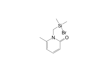 1-(BROMODIMETHYLSILYLMETHYL)-6-METHYL-2-PYRIDONE