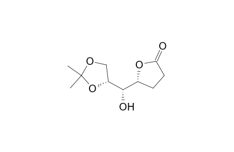 (1'S,4''R,5R)-5-[(2,2-DIMETHYL-1,3-DIOXOLAN-4-YL)-HYDROXYMETHYL]-DIHYDROFURAN-2-ONE