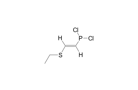 (E)-2-ETHYLTHIOVINYL(DICHLORO)PHOSPHONITE