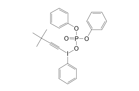 TERT.-BUTYLETHYNYL-(PHENYL)-IODONIUM-DIPHENYL-PHOSPHATE