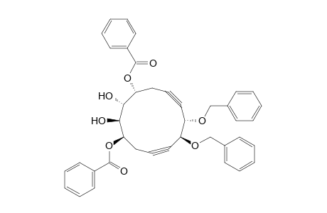 (1R,2S,3S,4R,8S,9S)-1,4-Bis(benzoyloxy)-8,9-bis(benzyloxy)cyclododeca-6,10-diyne-2,3-diol