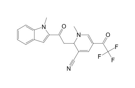 3-CYANO-1-METHYL-2-[((1-METHYL-2-INDOLYL)-CARBONYL)-METHYL]-5-(TRIFLUOROACETYL)-1,2-DIHYDROPYRIDINE