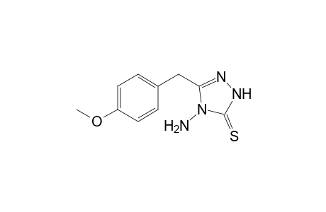 4-Amino-3-(4-methoxyphenylmethyl)-1,2,4-triazole-5-thione