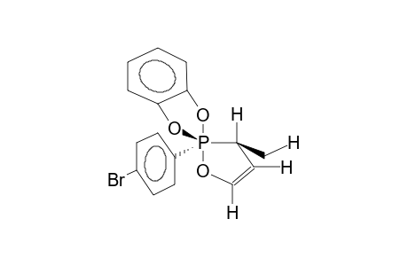 ANTI-2-(4-BROMOPHENYL)-2,2-PHENYLENEDIOXY-3-METHYL-1,2-OXAPHOSPHOL-4-ENE