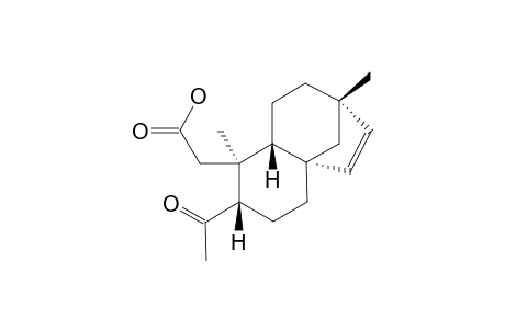 ENT-2,4-SECO-4-OXO-3,19-NORBEYER-15-EN-2-OIC-ACID