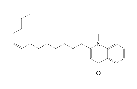 EVOCARPINE;1-METHYL-2-[(Z)-8-TRIDECENYL]-4(1H)-QUINOLONE;