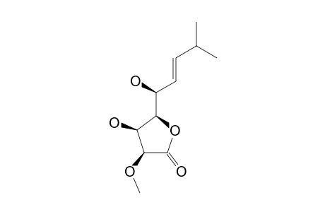 3,5-DIHYDROXY-2-METHOXY-8-METHYL-NON-6-ENE-1,4-LACTONE