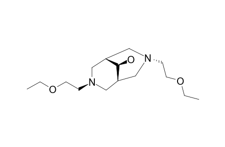 3,7-DI-(2-ETHOXYETHYL)-3,7-DIAZABICYCLO-[3.3.1]-NONAN-9-OL;ISOMER_A