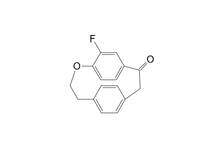 6-Fluoro-8-oxa-tricyclo[9.2.2.2(4,7)]heptadeca-1(14),4(17),5,7(16),11(15),12-hexaen-3-one