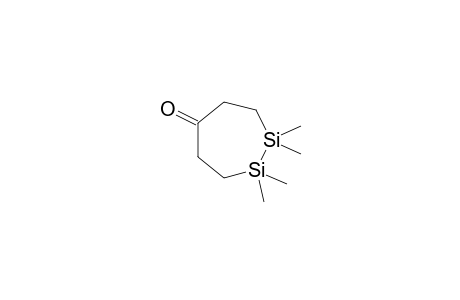 1,1,2,2-TETRAMETHYL-1,2-DISILACYCLOHEPTAN-5-ONE