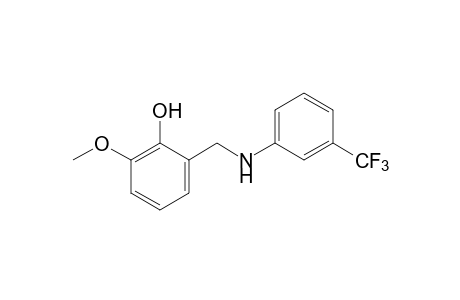 6-METHOXY-alpha-(alpha,alpha,alpha-TRIFLUORO-m-TOLUIDINO)-o-CRESOL