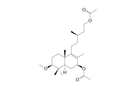 7-BETA,15-DIACETOXY-3-BETA-METHOXY-7-LABDENE