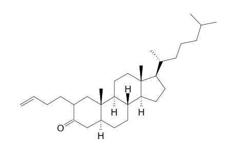 2-But-3'-en-1'-yl-5.alpha.-cholestane-3-one