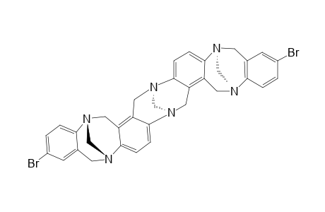 ANTI,ANTI-2,14-DIBROMO-8,20-METHANO-BIS-(6-H,12-H-5,11-METHANO-[B,F]-[1,5]-DIAZOCINE)-[2,1-B;8,7-F]-[1,5]-DIAZOCINE