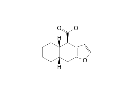 CIS-METHYL-(4RS,4ARS,8ARS)-4,4A,5,6,7,8,8A,9-OCTAHYDRONAPHTHO-[2,3-B]-FURAN-4-CARBOXYLATE