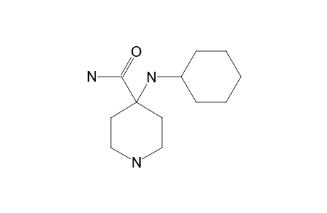 4-(cyclohexylamino)isonipecotamide