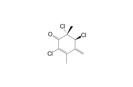 TRANS-2,5,6-TRICHLORO-3,6-DIMETHYL-4-METHYLENECYCLOHEX-2-ENONE