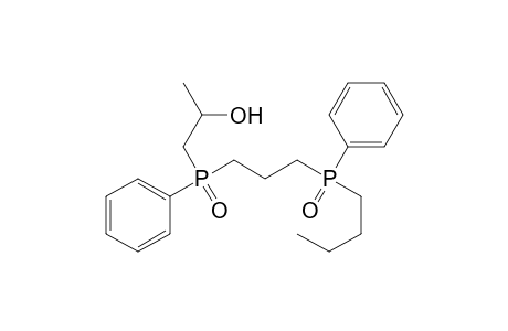 2-Propanol, 1-[[3-(butylphenylphosphinyl)propyl]phenylphosphinyl]-