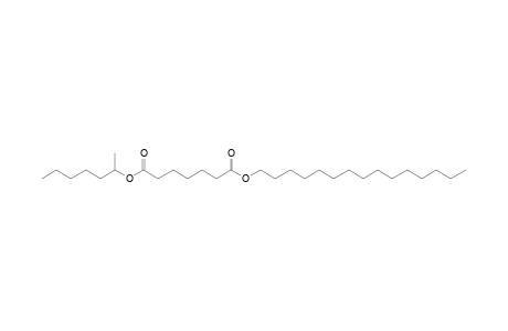 Pimelic acid, hept-2-yl pentadecyl ester