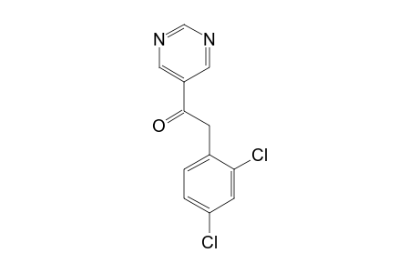 2-(2,4-dichlorophenyl)-1-pyrimidin-5-ylethanone