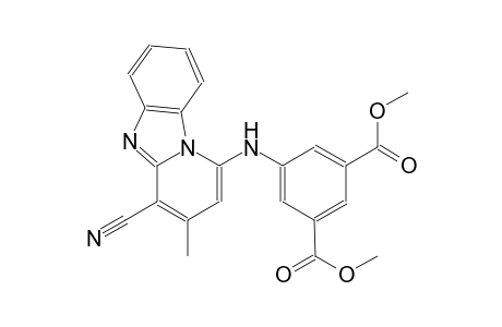 dimethyl 5-[(4-cyano-3-methylpyrido[1,2-a]benzimidazol-1-yl)amino]isophthalate