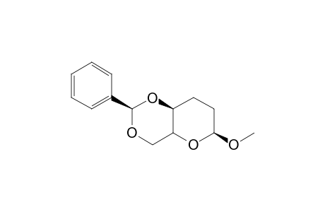 METHYL-4,6-DI-O-BEZYLIDENE-2,3-DIDEOXY-D-ERYTHRO-HEXOPYRANOSIDE