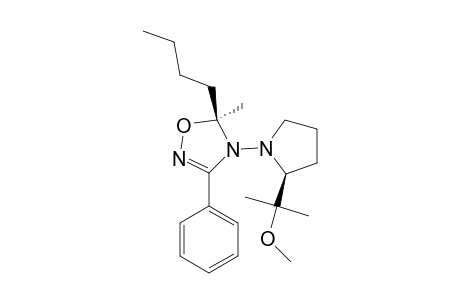 (2'S,5S)-(-)-5-BUTYL-4-[2-(1-METHOXY-1-METHYLETHYL)-TETRAHYDRO-1H-1-PYRROLYL]-5-METHYL-3-PHENYL-4,5-DIHYDRO-1,2,4-OXADIAZOLE