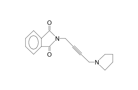 N-(4-[1'-Pyrrolidinyl]-2-butynyl)-phthalimide