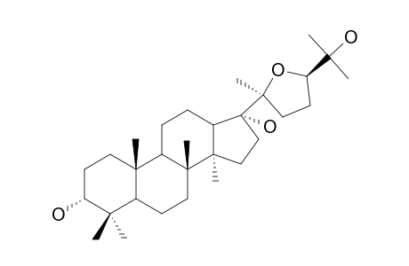 20-(S),24-(R)-EPOXY-3-ALPHA,17-ALPHA,25-TRIHYDROXYDAMMARANE