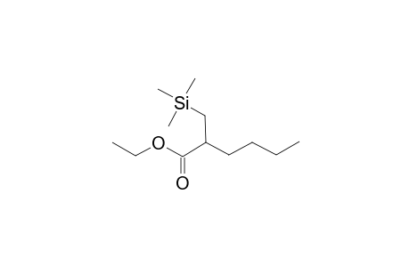 ETHYL-2-(TRIMETHYLSILYL)-HEXANOATE