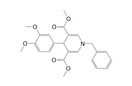 3,5-pyridinedicarboxylic acid, 4-(3,4-dimethoxyphenyl)-1,4-dihydro-1-(phenylmethyl)-, dimethyl ester