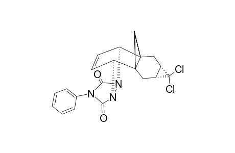 7,7-DICHLORO-2-PHENYL-6A,7,7A,8-TETRAHYDRO-6H,9H-5,9-ETHENO-5A,8A-METHANO-1H,5H-CYCLOPROPA-[G]-[1,2,4]-TRIAZOLO-[1,2-B]-PHTHALAZINE-1,3(2H)-DIONE