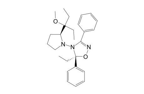 (2'S,5S)-(-)-5-ETHYL-4-[2-(1-ETHYL-1-METHOXYPROPYL)-TETRAHYDRO-1H-1-PYRROLYL]-3,5-DIPHENYL-4,5-DIHYDRO-1,2,4-OXADIAZOLE