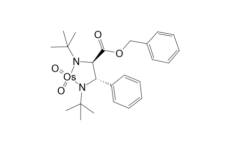 trans-1,3-Bis(tert-butyl)-2,2-dioxo-4-phenyl-5-(benzyloxycarbonyl)-2-osama(VI)imidazolidine