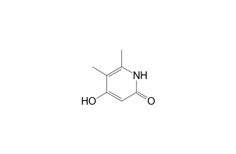 4-Hydroxy-5,6-dimethylpyridin-2(1H)-one