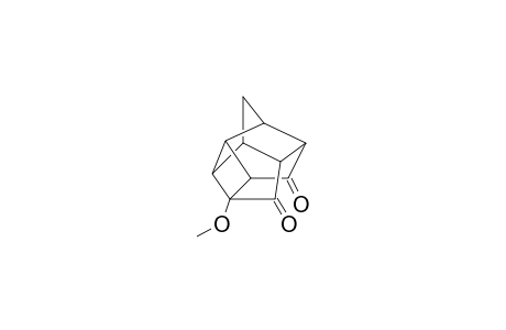 (1RS,2SR,3SR,5RS,6RS,7SR,9SR,10RS)-1-METHYOXY-PENTACYCLO-[5.4.0.0(2,6).0(3,10).0(5,9)]-UNDECANE-8,11-DIONE