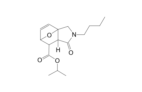 isopropyl (1S,5R,7R)-3-butyl-4-oxo-10-oxa-3-azatricyclo[5.2.1.0~1,5~]dec-8-ene-6-carboxylate