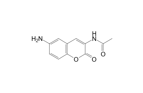 3-acetamido-6-aminocoumarin