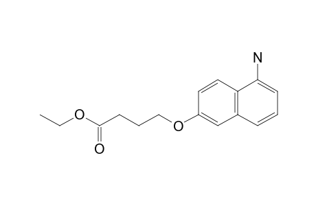 ETHYL-4-[5-AMINONAPHTHALEN-2-YL)-OXY]-BUTANOATE