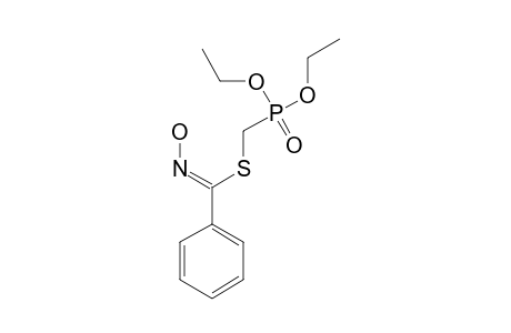 DIETHYL-S-BENZOHYDROXIMINOYLTHIOMETHYLPHOSPHONATE