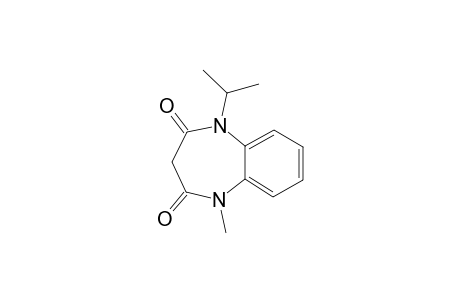 5-ISOPROPYL-2,3,4,5-TETRAHYDRO-1-METHYL-1H-1,5-BENZODIAZEPINE-2,4-DIONE