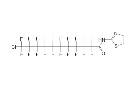 11-chloro-2,2,3,3,4,4,5,5,6,6,7,7,8,8,9,9,10,10,11,11-icosafluoro-N-(1,3-thiazol-2-yl)undecanamide