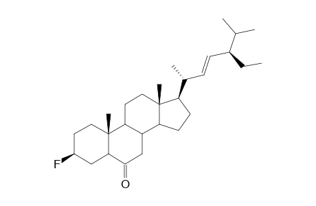 (22E)-3-BETA-FLUOROSTIGMAST-22-EN-6-ONE