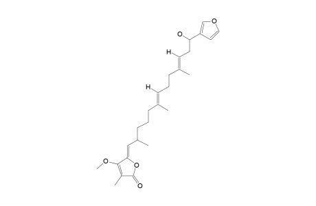 22-O-METHYL-5-HYDROXY-7E,12E,20Z-VARIABILIN