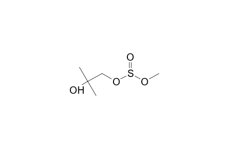 SULFUROUS ACID, METHYL ESTER, 2-HYDROXY-2-METHYLPROPYL ESTER