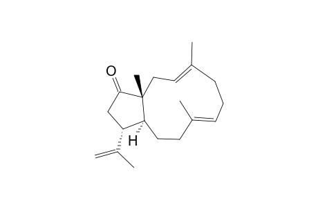 (1-R,3-E,7-E,1-S,12-R)-14-OXO-3,7,18-DOLABELLATRIENE