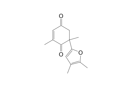 6-(4,5-Dimethylfuran-2-yl)-2,6-dimethylcyclohex-2-ene-1,4-dione